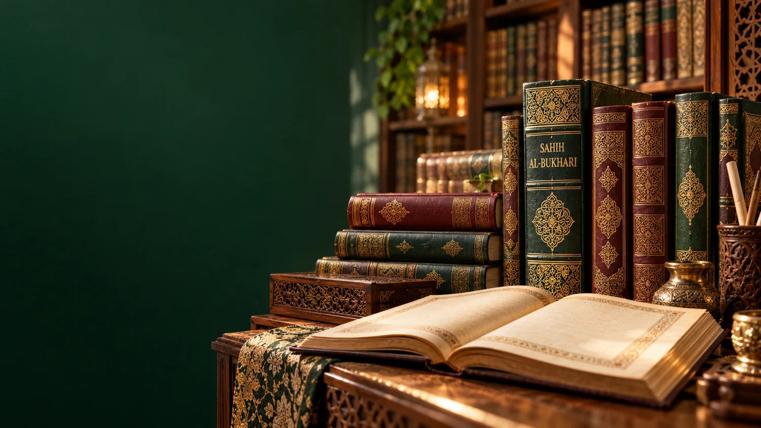 Illustrated Islamic studies admissions campaign